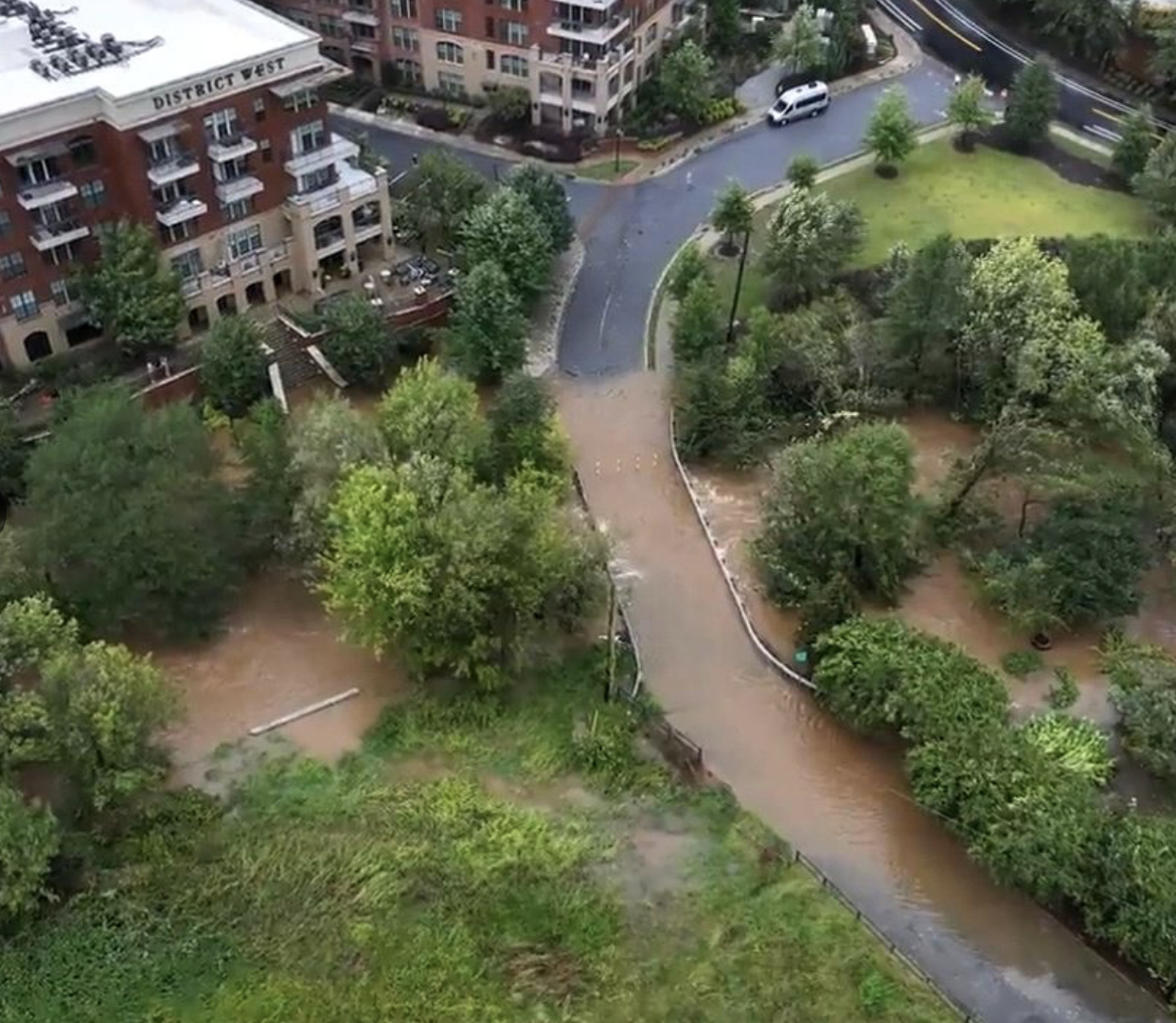 Greenville, SC Helene damage